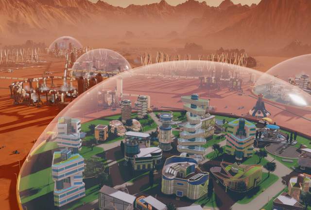 新科技2050，火星殖民地的崛起