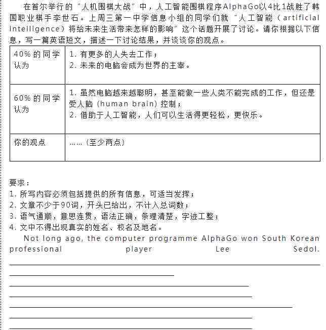 科技英语作文，人工智能的未来发展